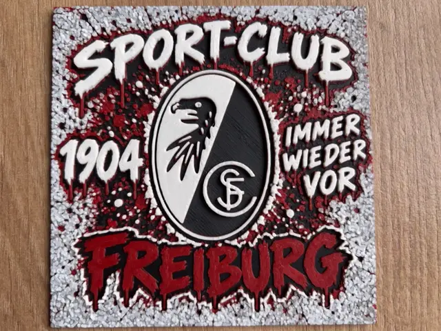 SC Freiburg Sport-Club Graffiti Fanart Hueforge v2