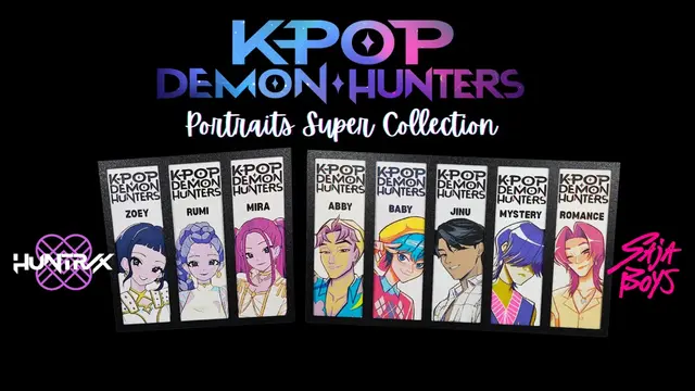 KPop Demon Hunters Portraits Bookmark Super Collection