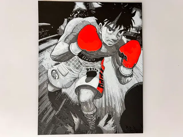 HueForge model: Hajime no Ippo - Ippo Makunouchi by 3djd