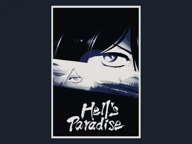 HueForge model: Hell's Paradise (Series Poster - HueForge) by HugheCraft