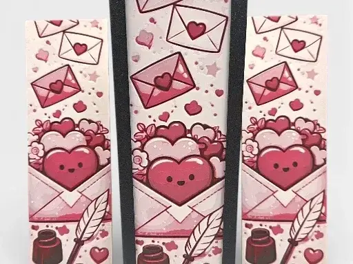 HueForge model: Love Note 50mm x 150mm Bookmark by MythicHue's