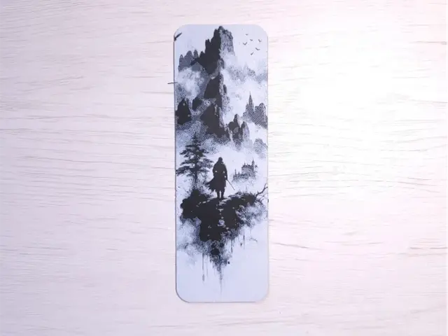 HueForge model: End Road Bookmark by Atrus Design