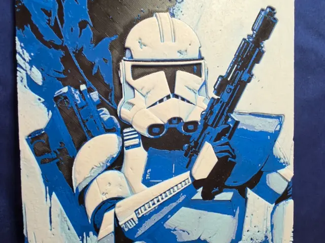 HueForge model: Veteran of the Republic by Booster's Errant Venture