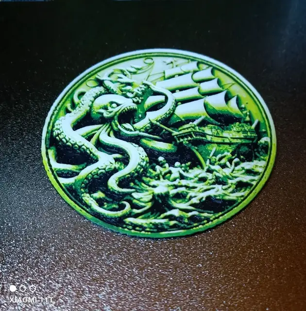 HueForge model: kraken hueforge by KO Additive Labo