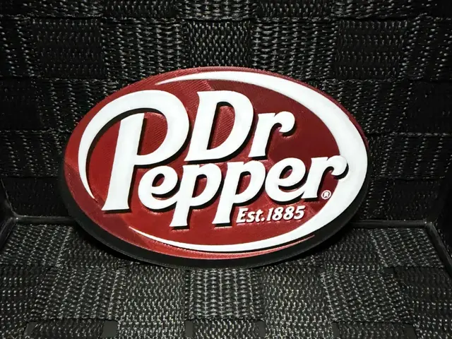 HueForge model: Dr Pepper Logo - Hueforge by JoDau