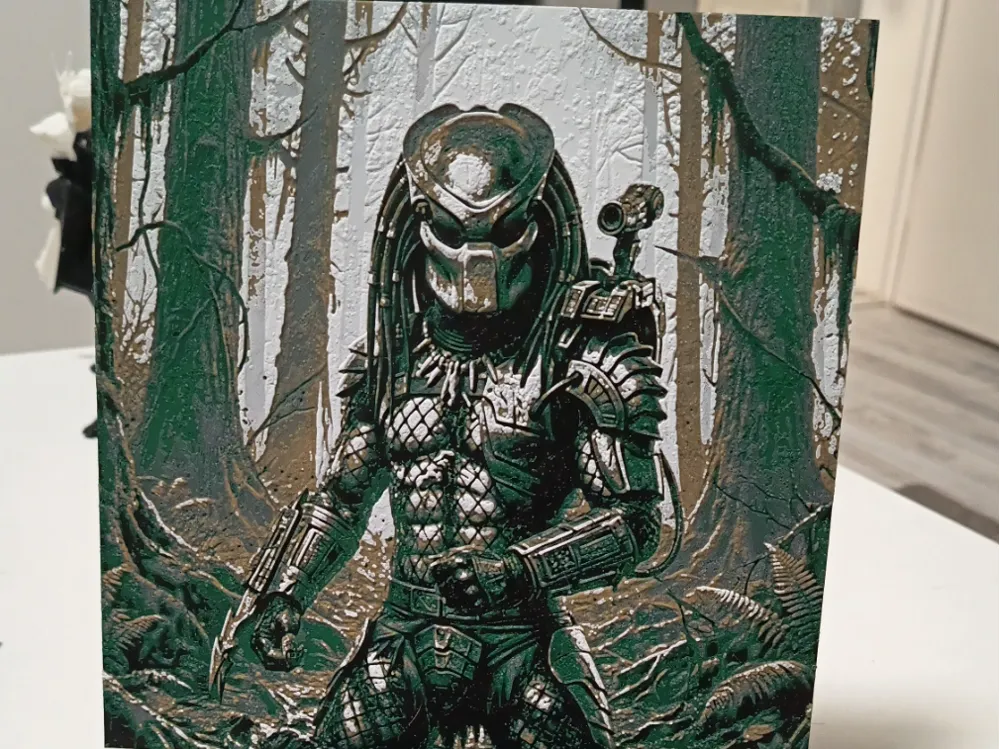 Predator Hueforge by 3DNesy HueForge model: Predator Hueforge by 3DNesy