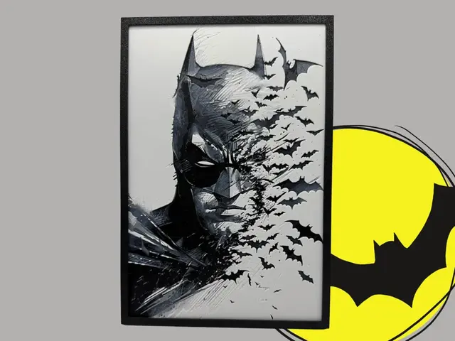 HueForge model: Batman - DC Comics Hueforge by Canadian Gamer