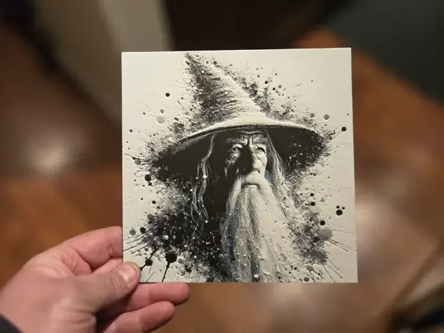 Graffiti Gandalf The Grey Hueforge