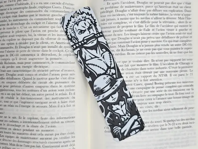 HueForge model: Bookmark Luffy & Roronoa one Piece by Kactus Fpv