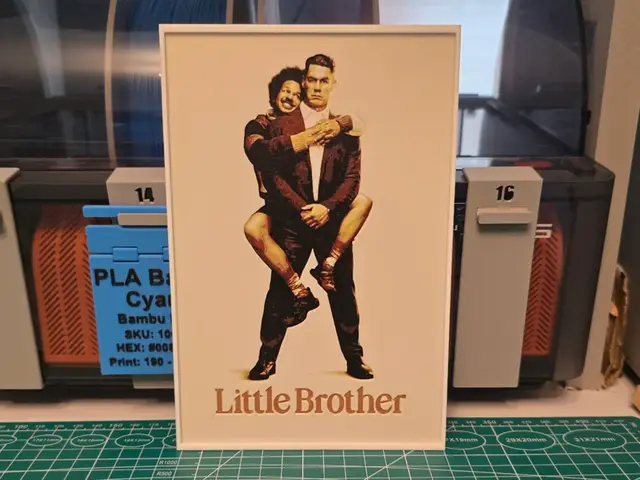 HueForge model: Little Brother Movie Poster - Hueforge Art by Lumpy3D