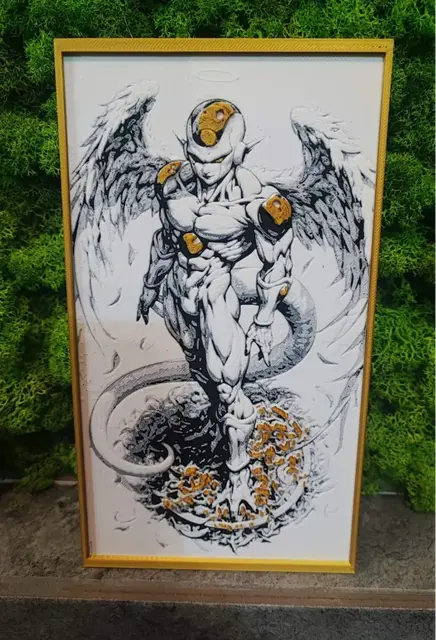 HueForge model: Angel Frieza by Garuda3D