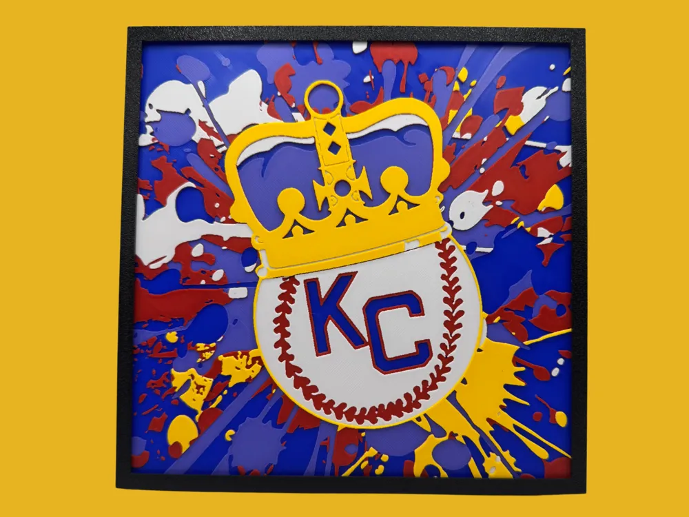Kansas City Monarchs by Canadian Gamer HueForge model: Kansas City Monarchs by Canadian Gamer