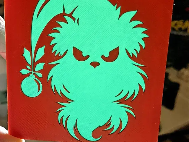 Christmas Grinch with bonus effect