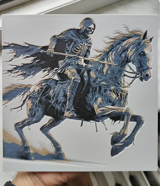 HueForge model: Rider of Death - Hueforge by BeaN