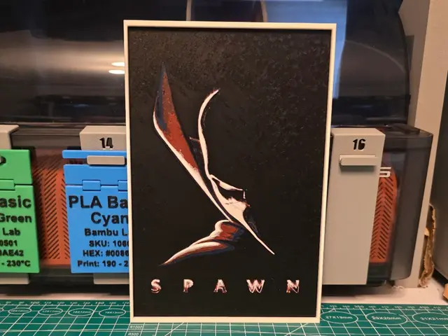 Spawn Movie Poster - Hueforge Art