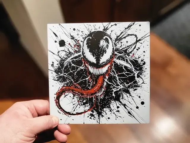 HueForge model: Graffiti Venom Hueforge by 3Ree Printing