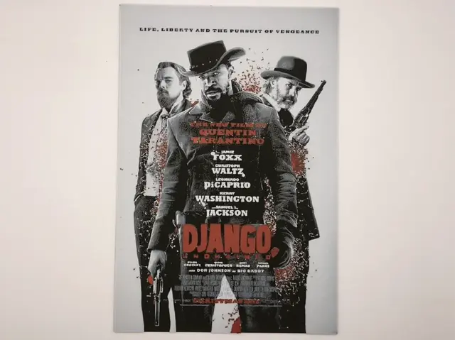 HueForge model: Django poster - hueforge by Altf4-Formation
