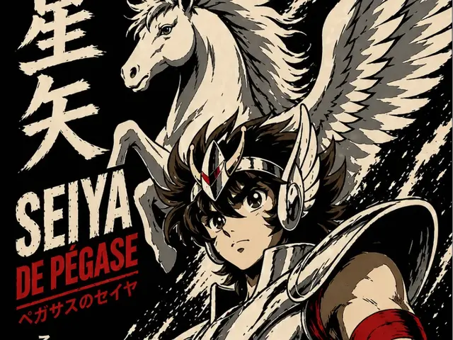 HueForge model: SEIYA - SAINT SEIYA - HUEFORGE EASY PRINT by Hueforge Maker