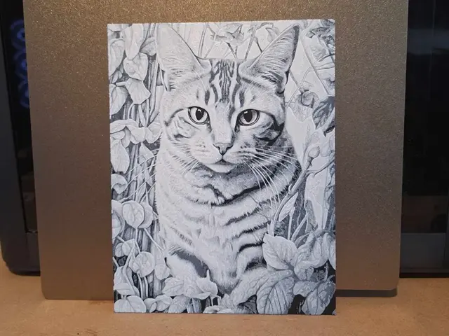 HueForge model: Cat in the wild - Hueforge 2 - colours by 3dGlow