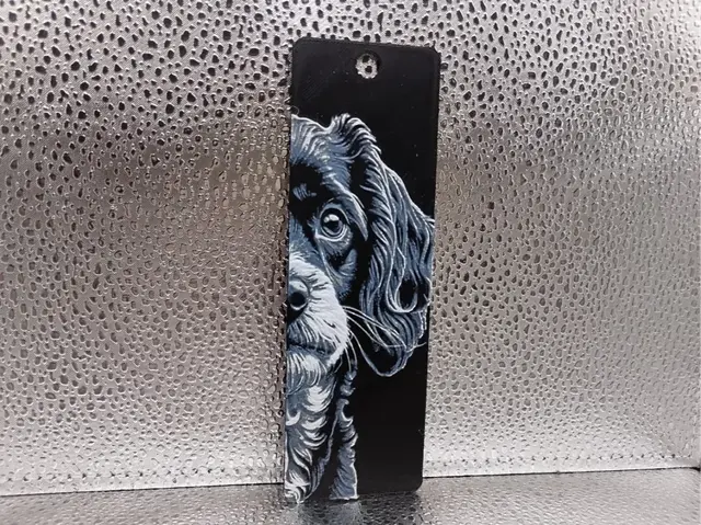 HueForge model: Cavapoo Bookmark – Hueforge by Borishotch Industries
