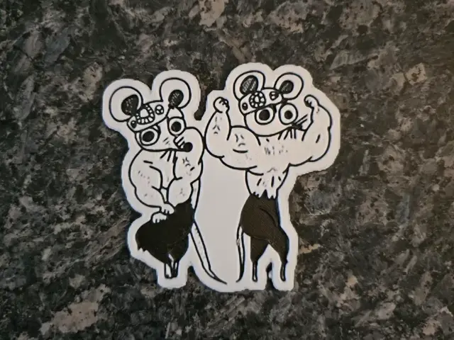 HueForge model: Sticker Souris Demon Slayer by Kactus Fpv