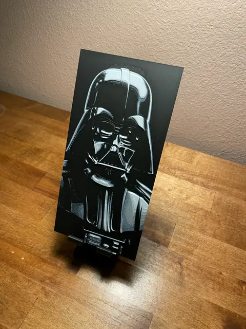 HueForge model: Hueforge - Star Wars - Darth Vader Stare Into Soul by Cloudy Nostalgia