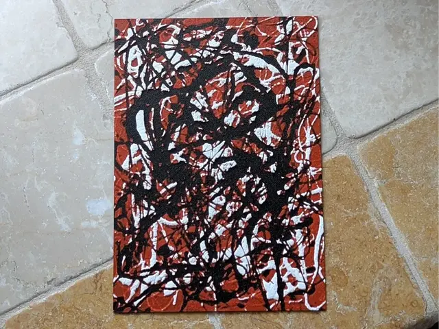 HueForge model: Jackson Pollock's "Free Form" - HueForge Edition by suaimondi
