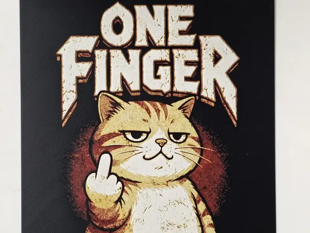 HueForge model: Funny Cat Hueforge by Morganja