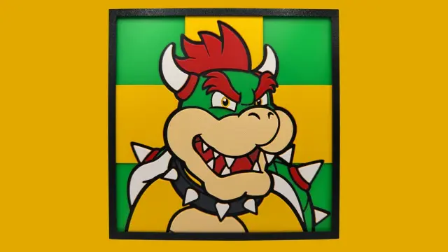 Bowser - Super Mario Collection (SMC) - Hueforge