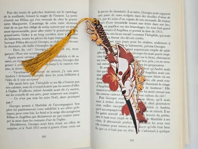 HueForge model: Bookmark Katana Kitsune by Kactus Fpv