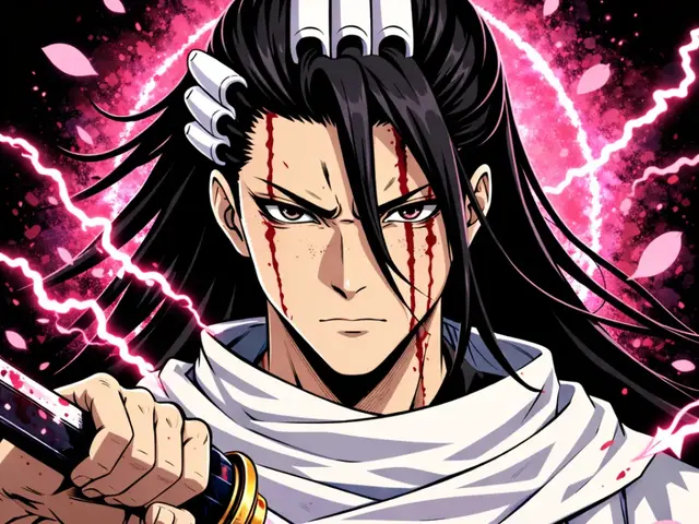 HueForge model: BYAKUYA KUCHIKI – Bleach Hueforge EASY PRINT by Hueforge Maker