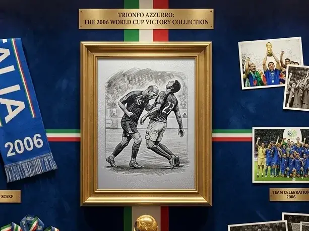 HueForge model: Materazzi VS Zidane World Cup 2006 - HueForge by keko