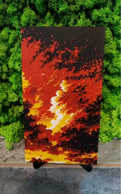 HueForge model: Fire Sky by Garuda3D