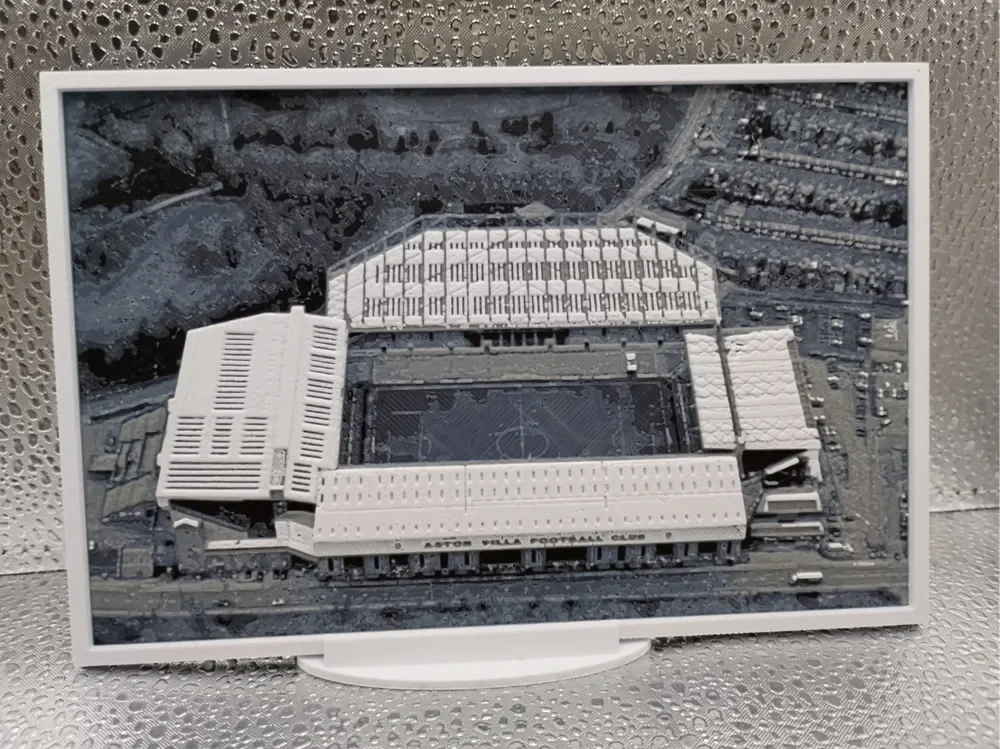 Aston Villa - Villa Park Hueforge by Borishotch Industries HueForge model: Aston Villa - Villa Park Hueforge by Borishotch Industries