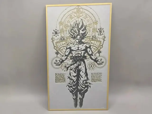 HueForge model: Son Goku SS - HueForge by keko