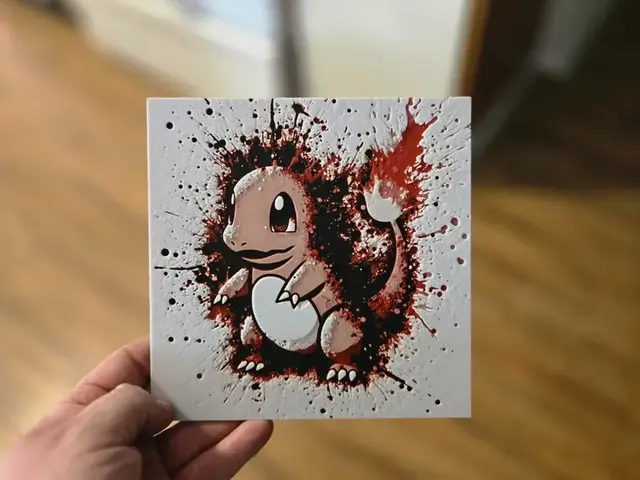 HueForge model: Graffiti Charmander Hueforge by 3Ree Printing