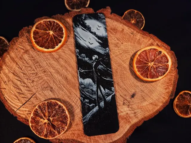 HueForge model: Jack Skellington inspired bookmark 2 by EternalDesigns3D