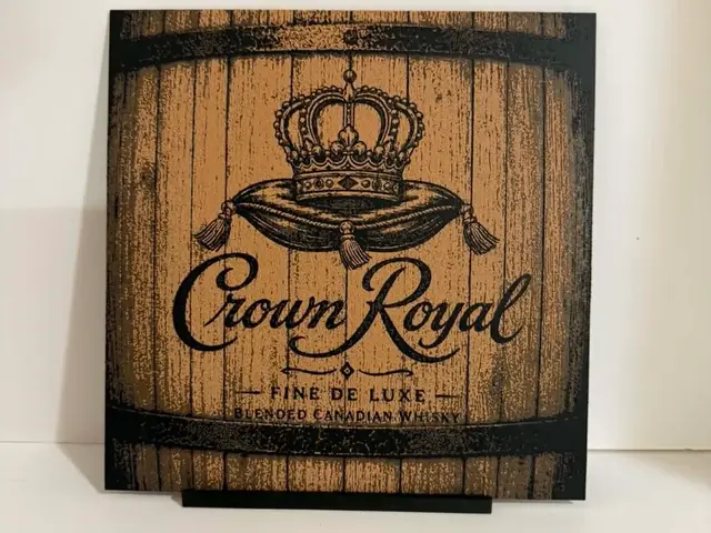 Crown Royal Whiskey Barrel Hueforge