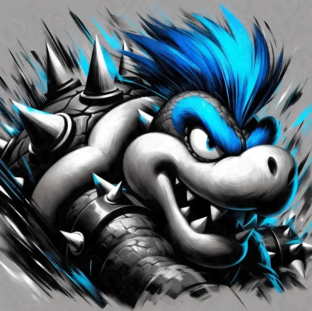 HueForge model: Larry Koopa Hueforge by LoFi Layers