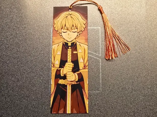 HueForge model: Demon Slayer Bookmark - Zenitsu by 3D-Mentiel