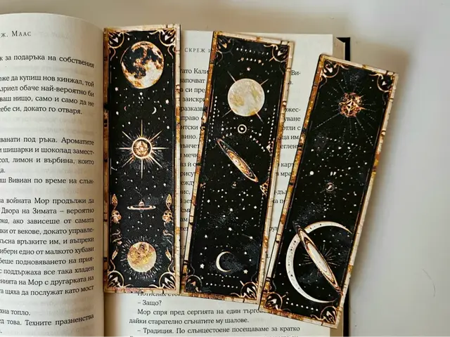 HueForge model: "Galactic Wonders" - Bookmarks set by C3D