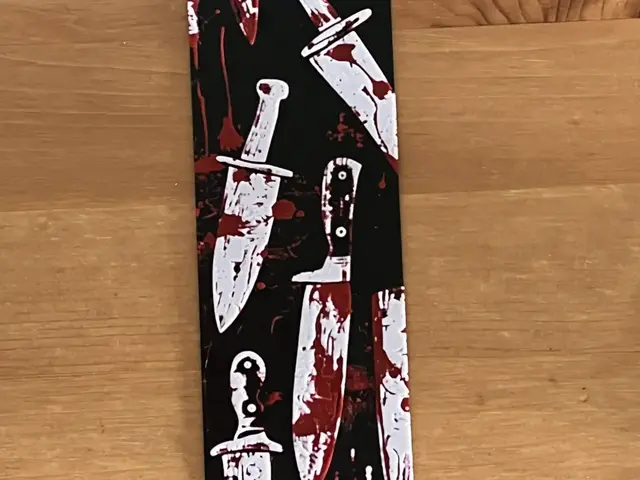 HueForge model: knife bookmark by Morganja