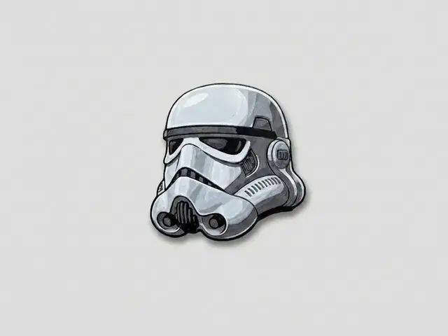 HueForge model: Star Wars Storm Trooper Helmet - Hueforge / 2D Art by LED