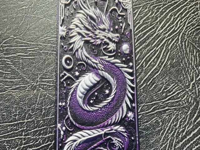 HueForge model: Chinese Dragon bookmark by Leafy