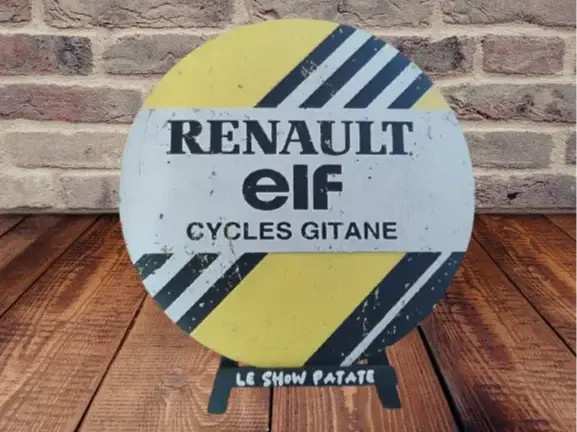 HueForge model: Plaque Vintage Renault Elf Hueforge by leshowpatate