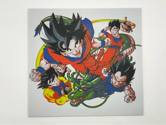 HueForge model: Dragon ball Z - Hueforge by Altf4-Formation