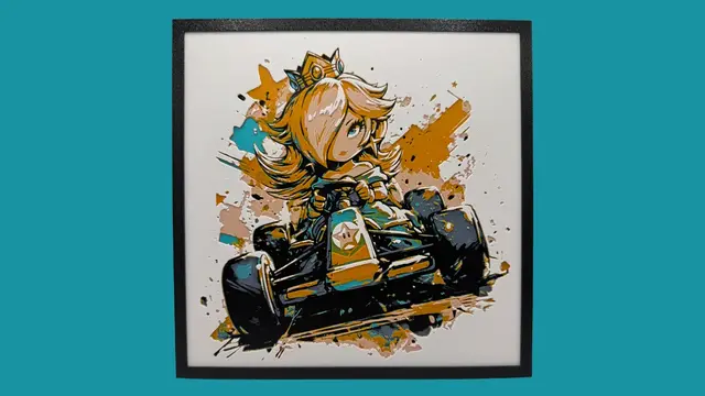 HueForge model: Rosalina - Mario Kart Hueforge by Canadian Gamer