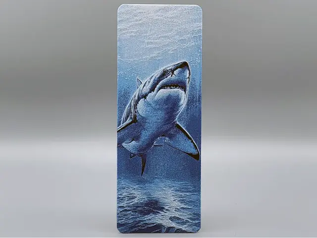 HueForge model: Great White Shark Bookmark - 0.2 Nozzle by Sarge