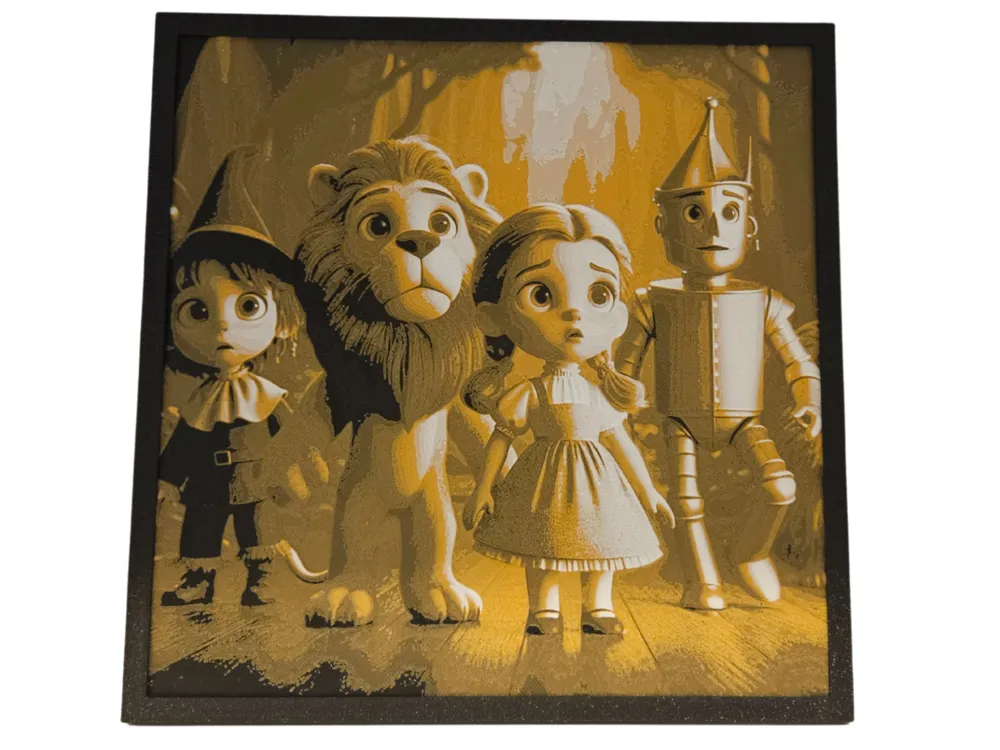 Wizard of Oz by BusyKikiBee HueForge model: Wizard of Oz by BusyKikiBee