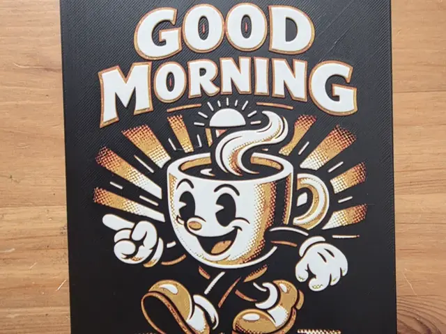 HueForge model: Good Morning Hueforge by Morganja